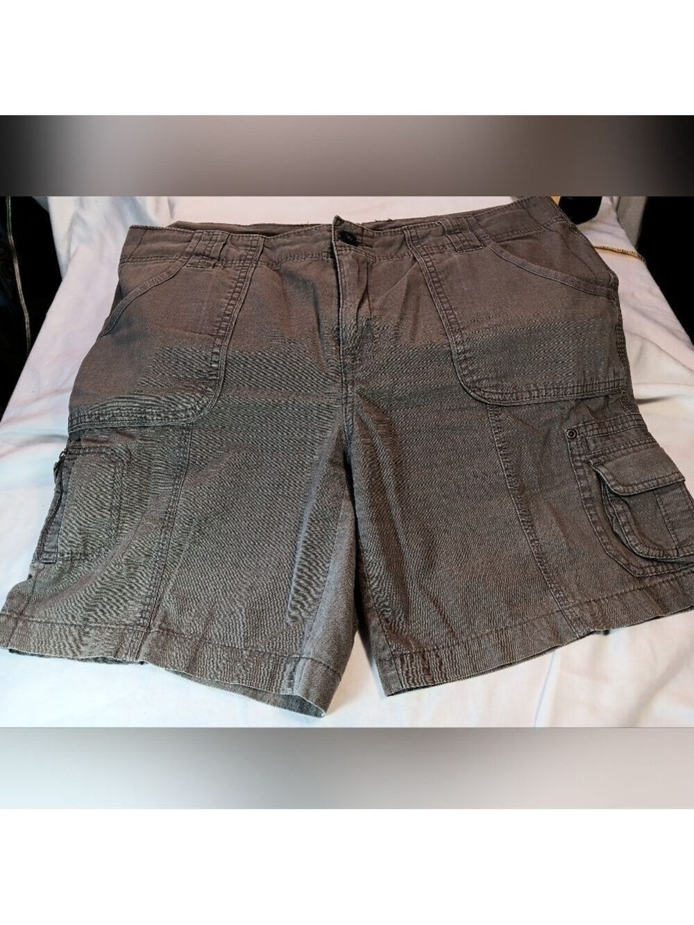 Eddie Bauer‎ women's cargo utility shorts 14